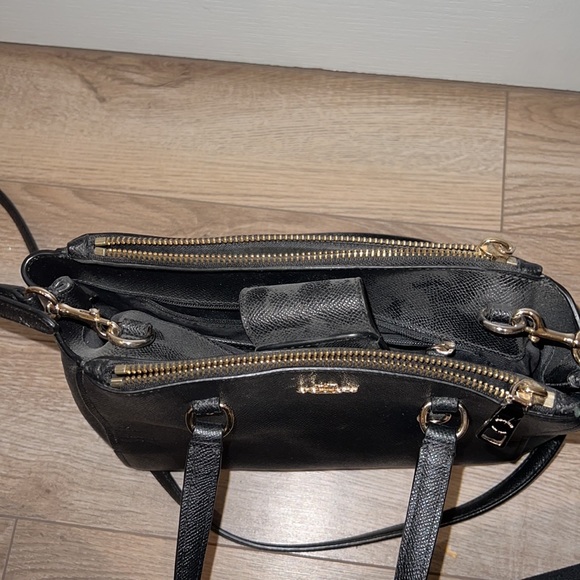 Coach black crossbody and purse - Picture 3 of 4